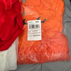 Carter's Orange and Red Kids Matching Set